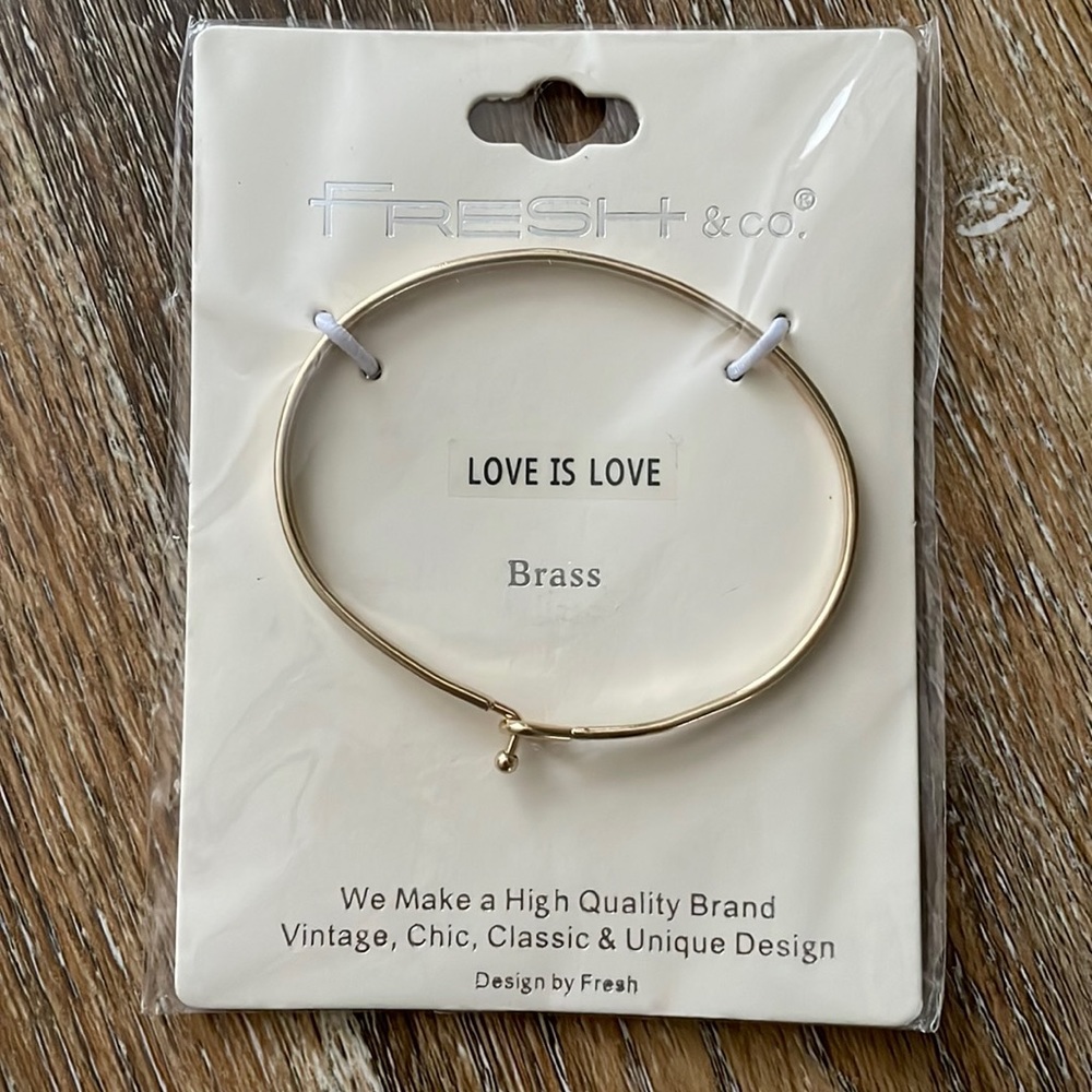 Fresh & Co. Love is Love Bracelet NWT